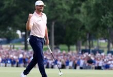 Wyndham Clark holds off McIlroy to capture BMW Championship