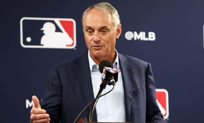 Rob Manfred, amid MLB labor talks, says ‘we want to play’ in ’27