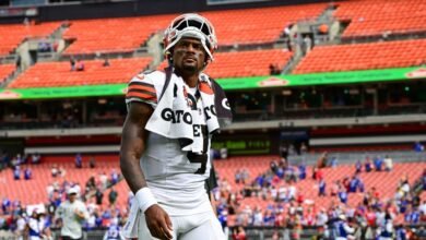 Browns turn to QB Watson with Sanders (and 2027 draft class) lurking