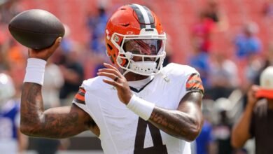 Browns tab Deshaun Watson, not Shedeur Sanders, as QB1