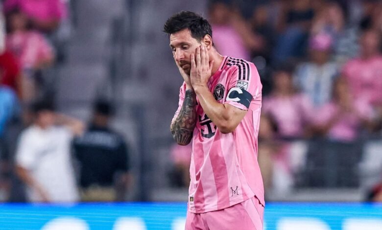 Messi’s Inter Miami slipping off the pace