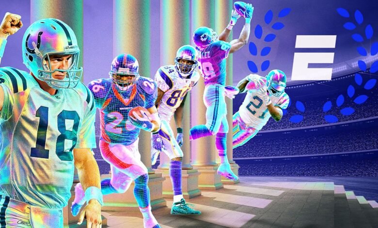 ESPN Fantasy Football Hall of Fame inducts its first two players ESPN Fantasy Football Hall of Fame inducts its first two players