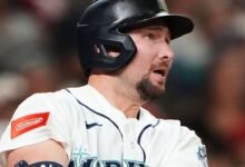 Cal Raleigh hits career