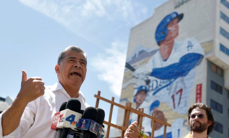Becerra, running for governor of California, faces a health insurance problem Becerra, running for governor of California, faces a health insurance problem