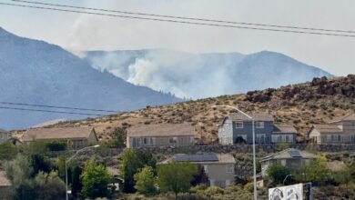 Thousands forced to evacuate parts of Reno, Nevada, as new wildfire rages