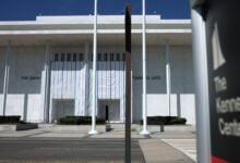 Before an emergency hearing, the Kennedy Center’s board threatens to demolish it