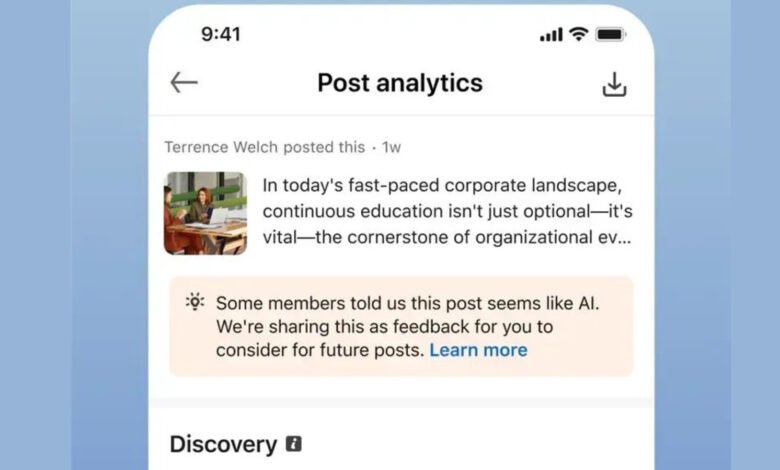 LinkedIn says its AI slop button is working LinkedIn says its AI slop button is working