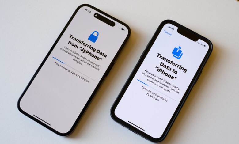 How to transfer data from your old iPhone to a new one How to transfer data from your old iPhone to a new one