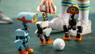 Hugging Face’s new robot is an adorable rollerskating duck