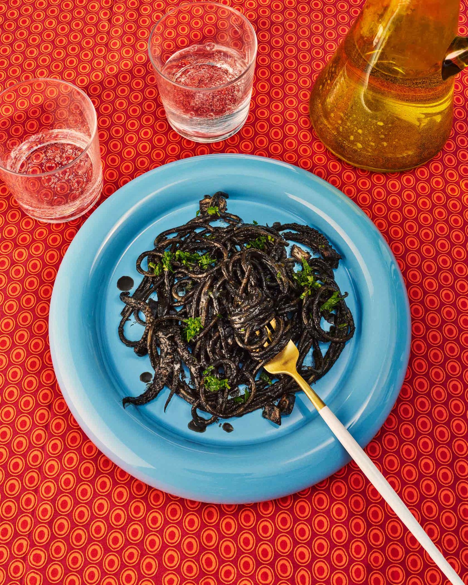 Squid Ink Spaghetti