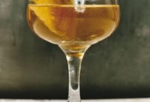 Dirty Green Tomato Martini