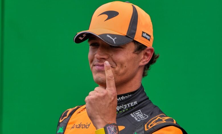 Lando Norris beats George Russell and Kimi Antonelli to Zandvoort pole with Lewis Hamilton in fifth Lando Norris beats George Russell and Kimi Antonelli to Zandvoort pole with Lewis Hamilton in fifth