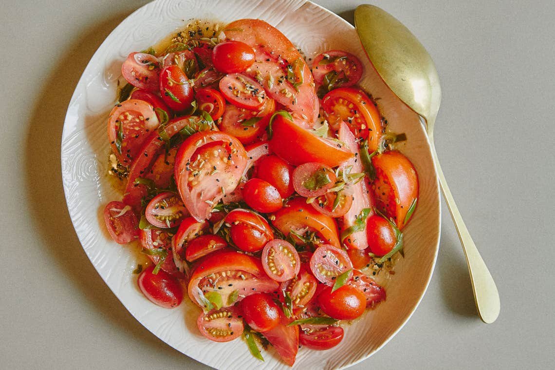 Warm Tomato Salad Warm Tomato Salad