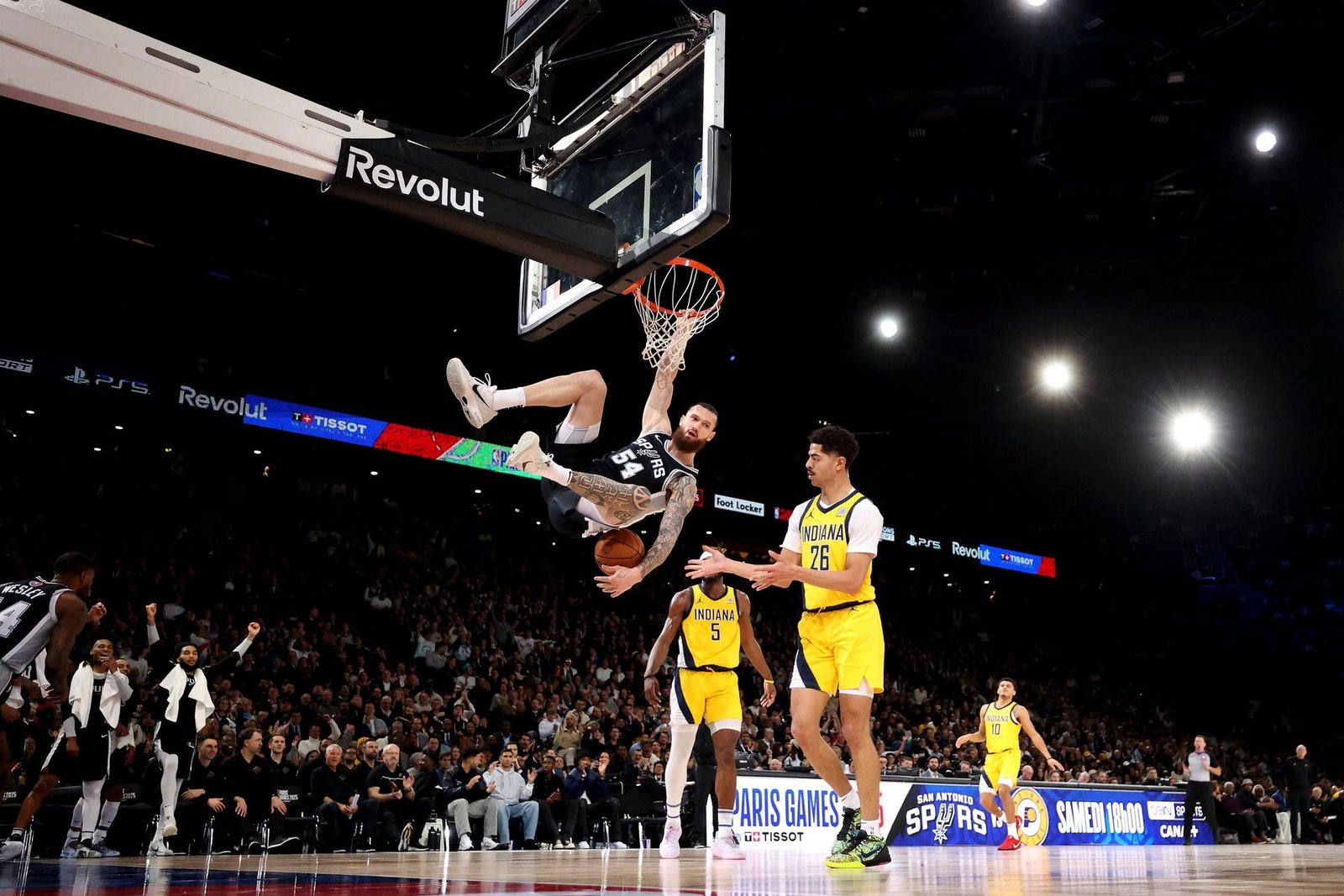 San Antonio Spurs v Indiana Pacers