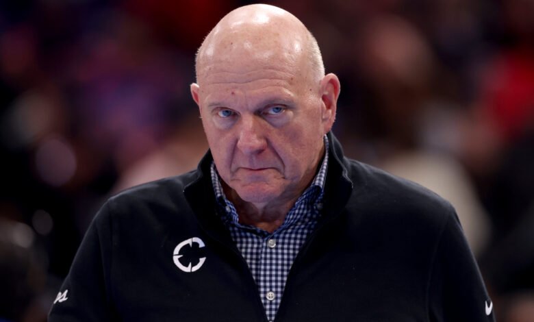 NBA suspends Clippers owner Ballmer for one year in Kawhi Leonard salary cap probe NBA suspends Clippers owner Ballmer for one year in Kawhi Leonard salary cap probe
