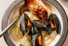 Mussels Dijonnaise