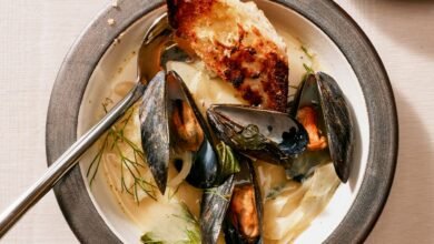 Mussels Dijonnaise