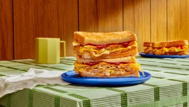Korean Street Toast Breakfast Sandwich