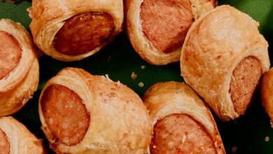 Creole Sausage Roll-Ups