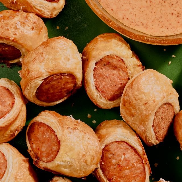 Image may contain Dessert Food Pastry Meat Pork and Bread