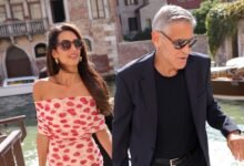 Spots! Sparkles! Amal Clooney’s Venice Film Festival Fashion Is Party-Ready