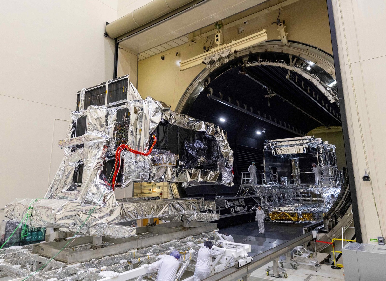 The first Next-Generation Overhead Persistent Infrared (Next-Gen OPIR) missile warning satellite, estimated to cost more than