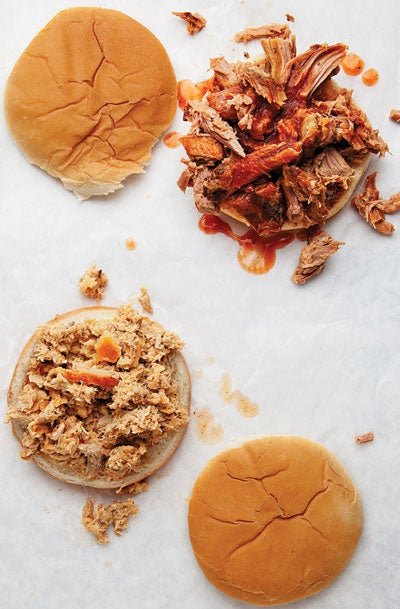 East Vs. West: North Carolina Pulled Pork East Vs. West: North Carolina Pulled Pork