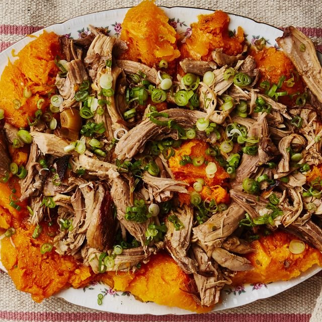 This image may contain Food Dish Meal Platter and Plant