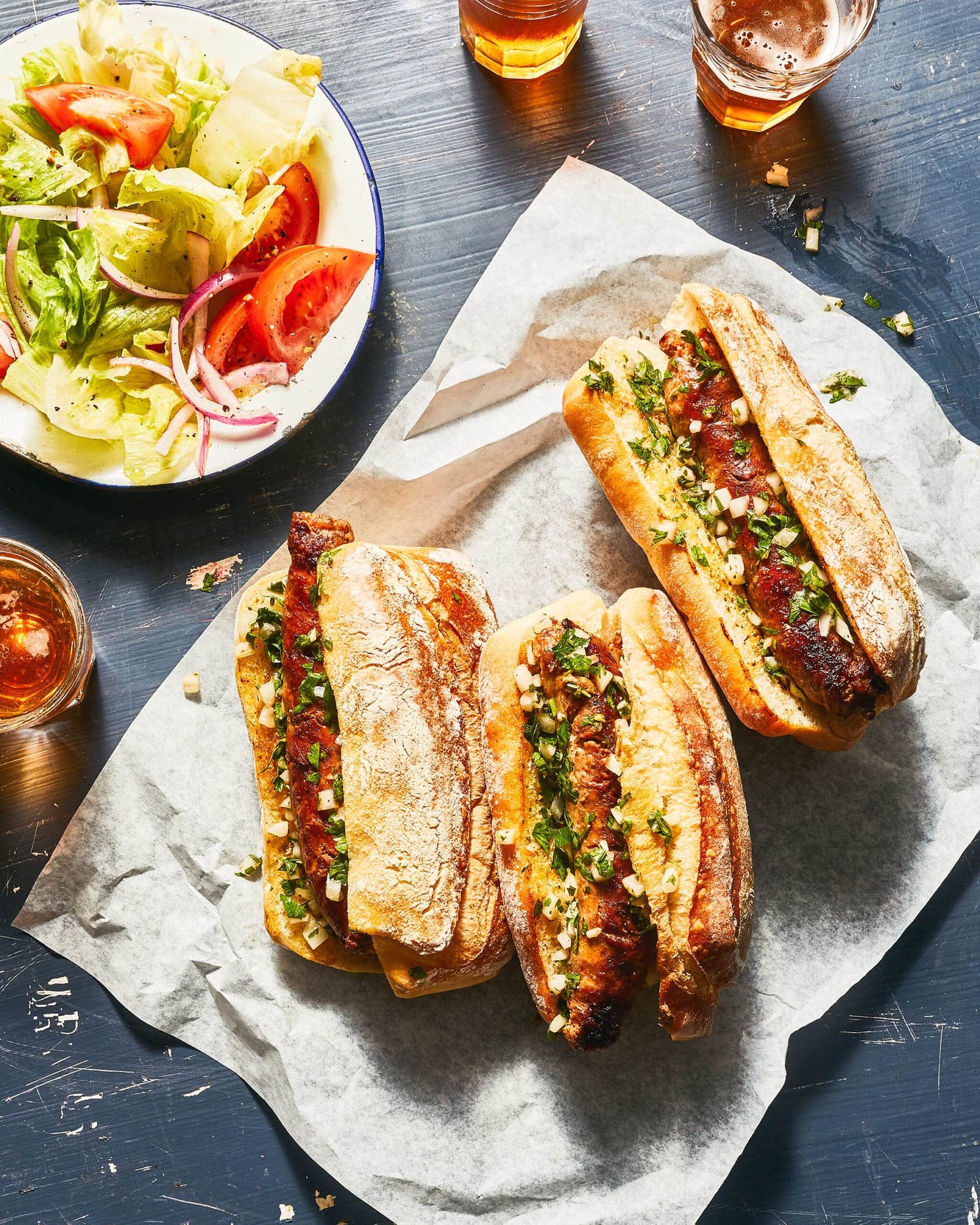 Choripán (Chorizo Sandwich) Choripán (Grilled Chorizo Sandwiches)