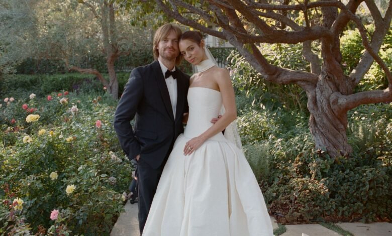 Inside Finneas and Claudia Sulewski’s Romantic Garden Wedding in Montecito Inside Finneas and Claudia Sulewski’s Romantic Garden Wedding in Montecito