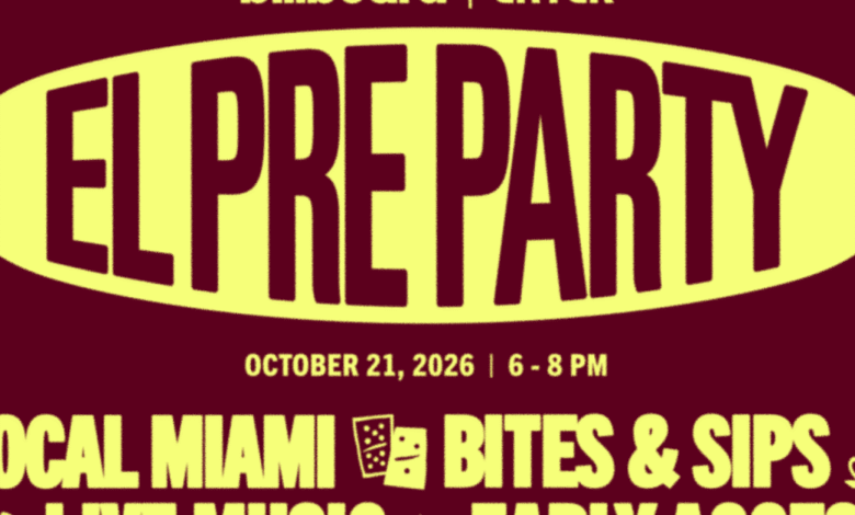 Eater Will Host the First-Ever El Pre Social gathering Throughout Billboard Latin Music Week