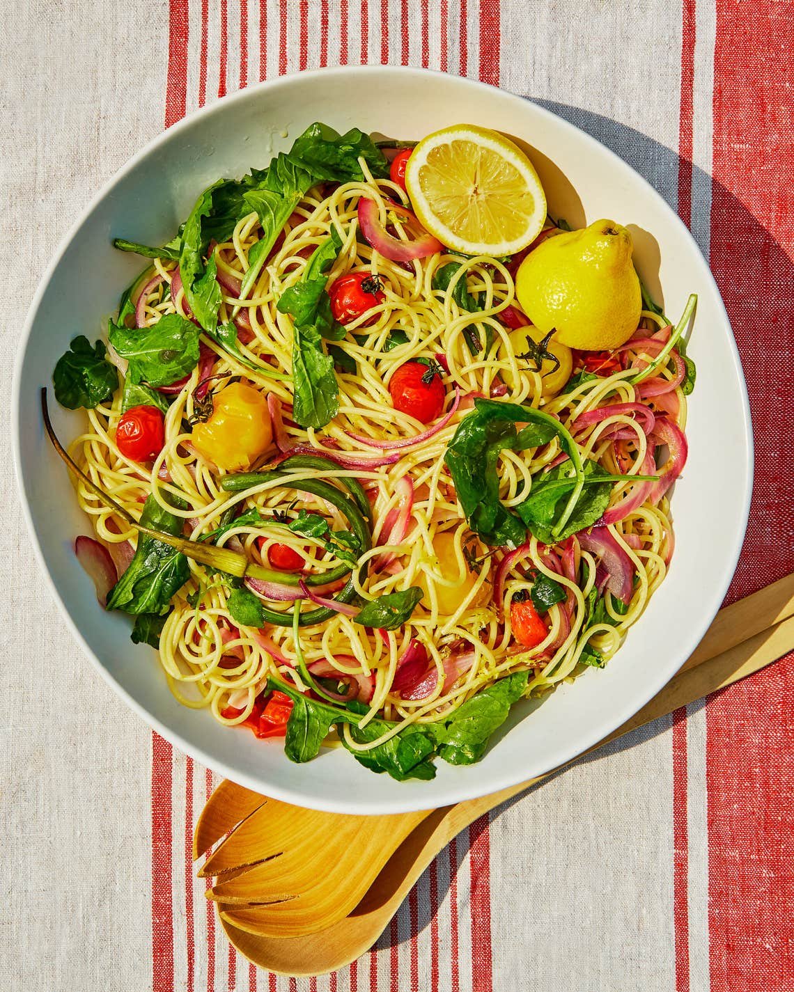 Garlic Scape and Cherry Tomato Pasta Garlic Scape and Cherry Tomato Pasta