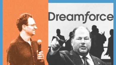The AI Slowdown Debate Crashed Salesforce’s Celebration The AI Slowdown Debate Crashed Salesforce’s Celebration