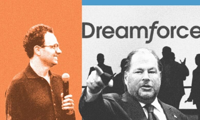 The AI Slowdown Debate Crashed Salesforce’s Celebration The AI Slowdown Debate Crashed Salesforce’s Celebration