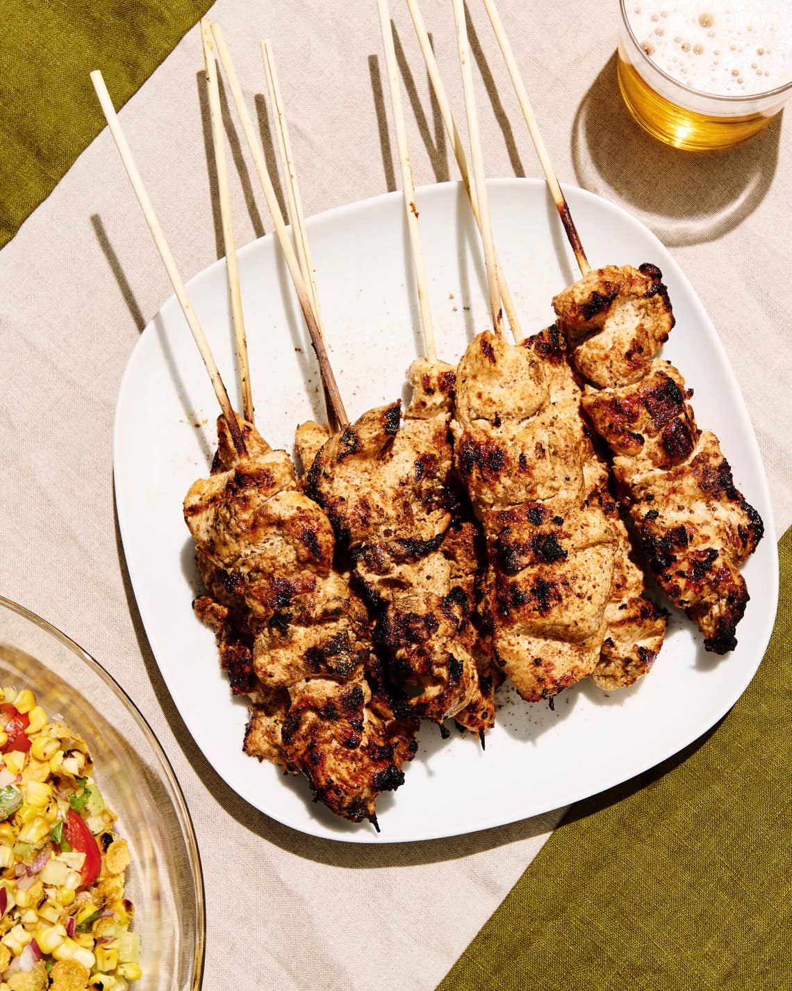 Grilled Chicken Tikka Kebabs Grilled Chicken Tikka Kebabs