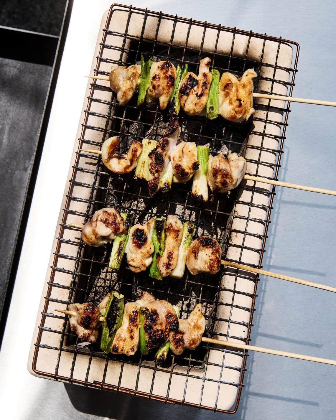 Negima Yakitori (Chicken and Scallion Skewers) Negima Yakitori (Chicken and Scallion Skewers)