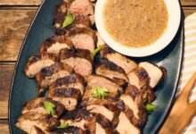 Grilled Pork Tenderloin With Jezebel Sauce