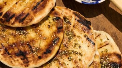Grilled Pita With Za’atar