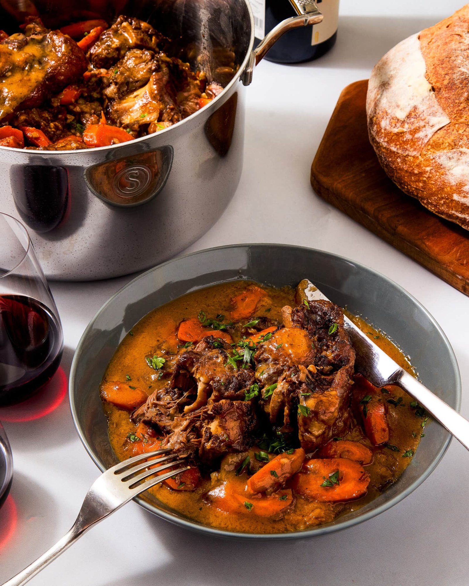 Basque Oxtail Stew Spanish Oxtail Stew