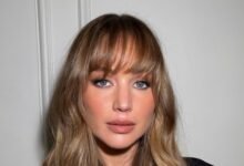 Jennifer Lawrence Debuts Butterfly Bangs Just in Time for Fall