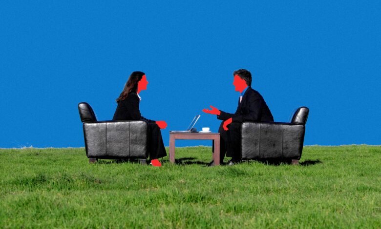The Logical End Point of AI Job Interviews Is Two Bots Talking to Each Other The Logical End Point of AI Job Interviews Is Two Bots Talking to Each Other