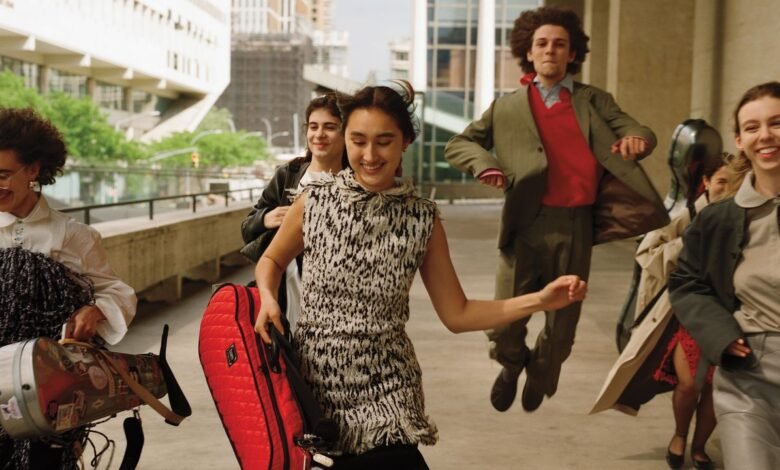 Making Music: The Young Virtuosos of the Juilliard School and the New York Philharmonic Score a Fashion Rhapsody Making Music: The Young Virtuosos of the Juilliard School and the New York Philharmonic Score a Fashion Rhapsody