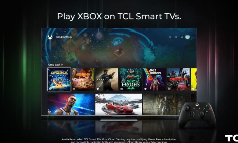 Xbox app is coming to TCL TVs just as Microsoft rolls out pay-as-you-go cloud gaming Xbox app is coming to TCL TVs just as Microsoft rolls out pay-as-you-go cloud gaming