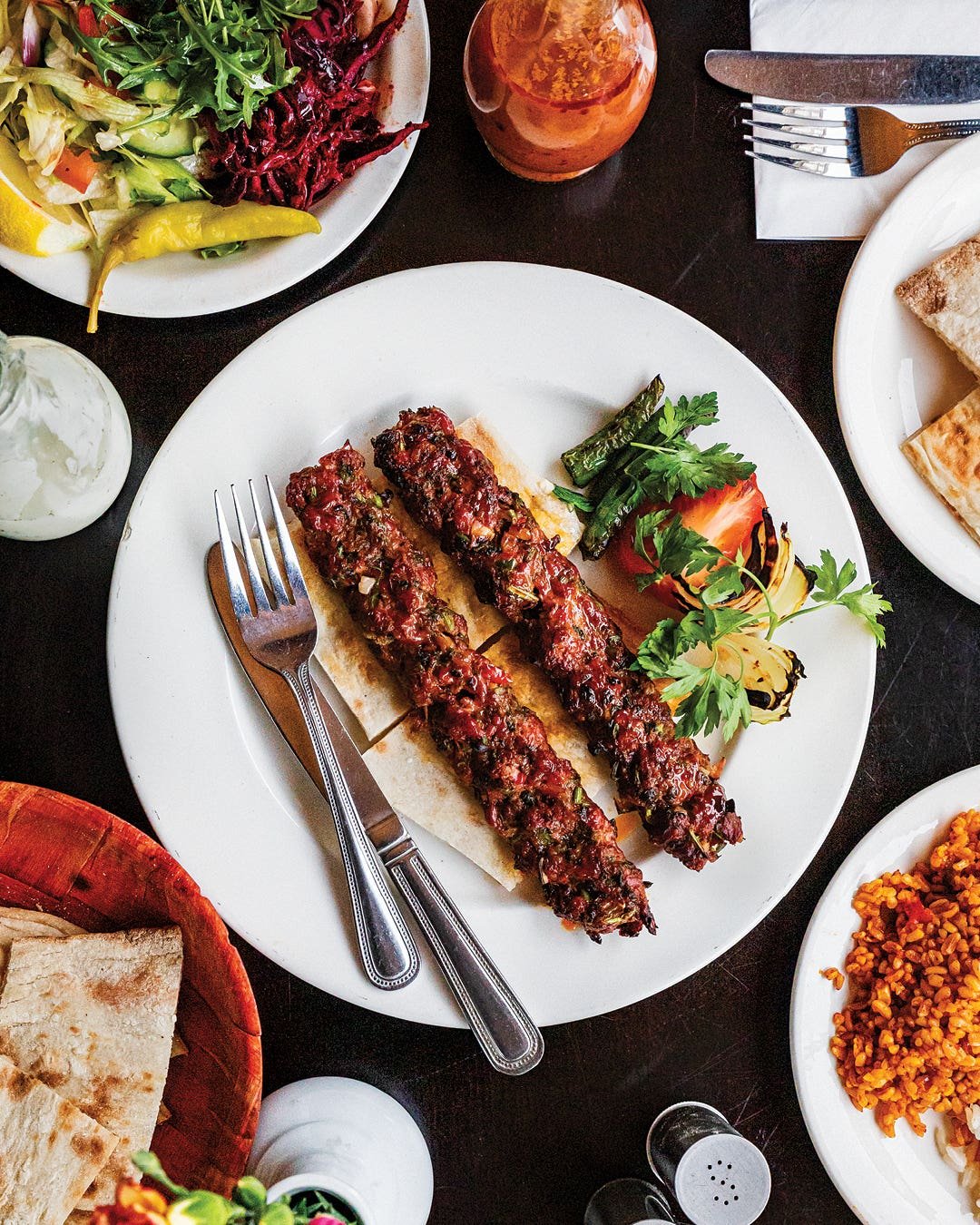 Adana Kebabs (Turkish-Style Ground Lamb Skewers) Adana Kebabs (Turkish-Style Ground Lamb Skewers)