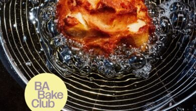 BA’s Bake Club Is Back With Fluffy Fritters That Taste Like Fried Apple Pie