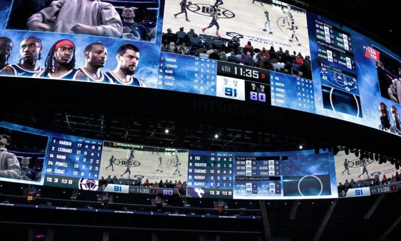 Steve Ballmer got suspended by the NBA because of a podcast and a jumbotron corruption scandal Steve Ballmer got suspended by the NBA because of a podcast and a jumbotron corruption scandal