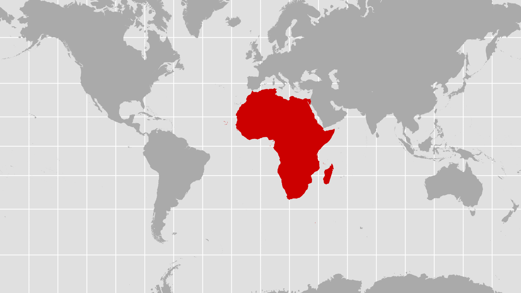 The U.N. backs a new world map showing Africa in its true relative size