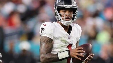 NFL news, live updates: Falcons name Tua Tagovailoa their starter; Christian McCaffrey, Nick Bosa not spotted at practice NFL news, live updates: Falcons name Tua Tagovailoa their starter; Christian McCaffrey, Nick Bosa not spotted at practice