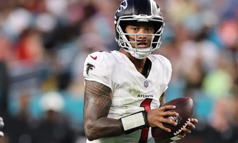 NFL news, live updates: Falcons name Tua Tagovailoa their starter; Christian McCaffrey, Nick Bosa not spotted at practice NFL news, live updates: Falcons name Tua Tagovailoa their starter; Christian McCaffrey, Nick Bosa not spotted at practice