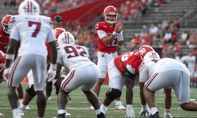 Will Dylan Lonergan start at QB for Rutgers football vs. Boston College?